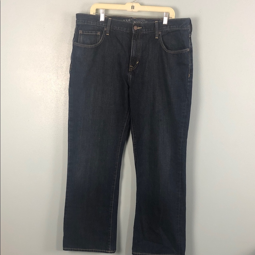 Old Navy Blue jeans men’s size 38 x 32 the authentic boot cut